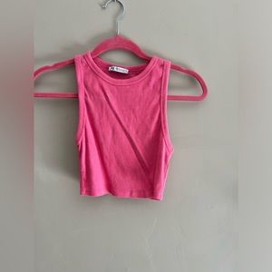Zara cropped tank
